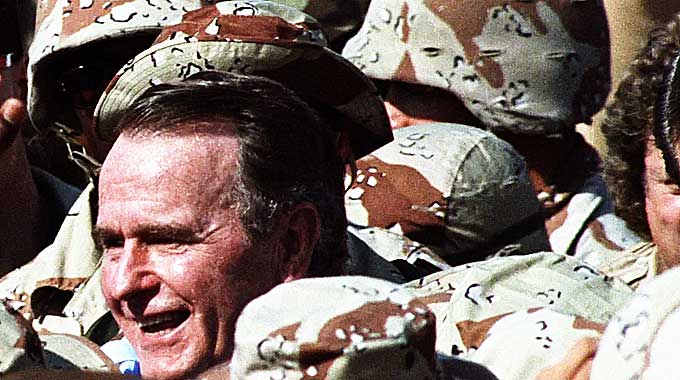 Bush et la guerre en irak