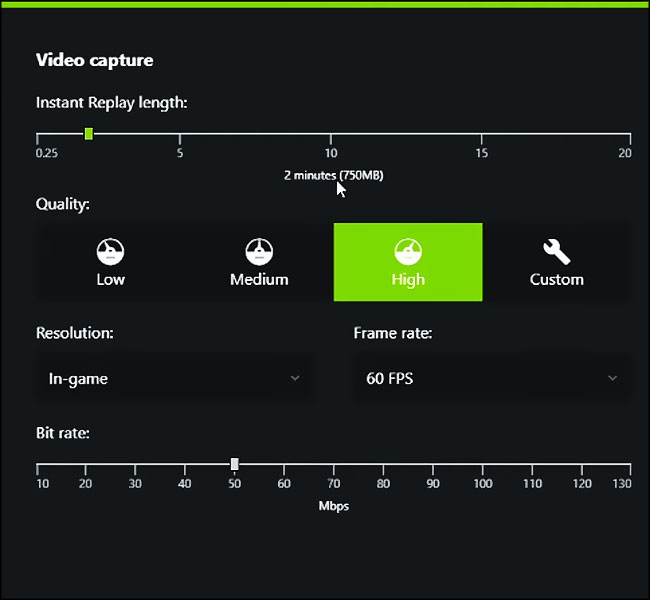 Nvidia Experience Shadowplay