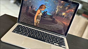 macbook air m2 jeu video