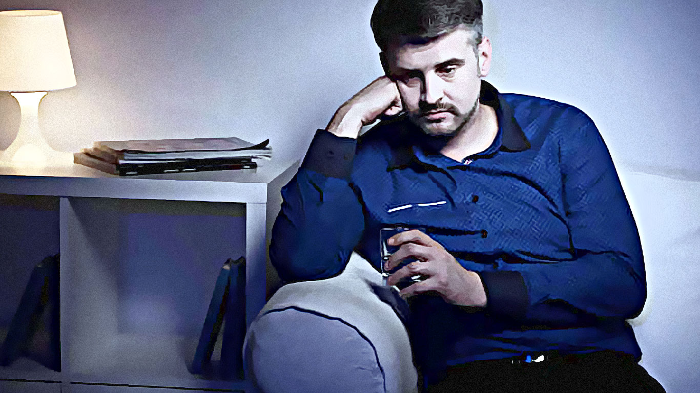 homme stresse anxieux