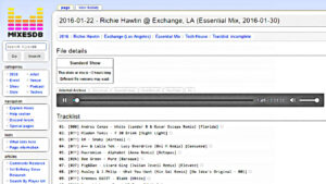 mixesdb richie hawtin