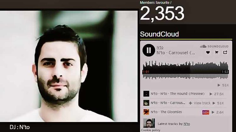 DJ N'to sur residentadvisor