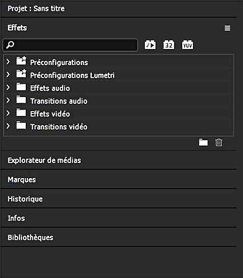 Effets dans adobe première