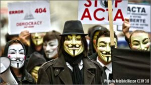 Des hackers anonymes
