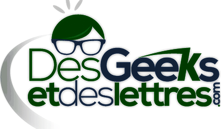 Des Geeks et des lettres logo png