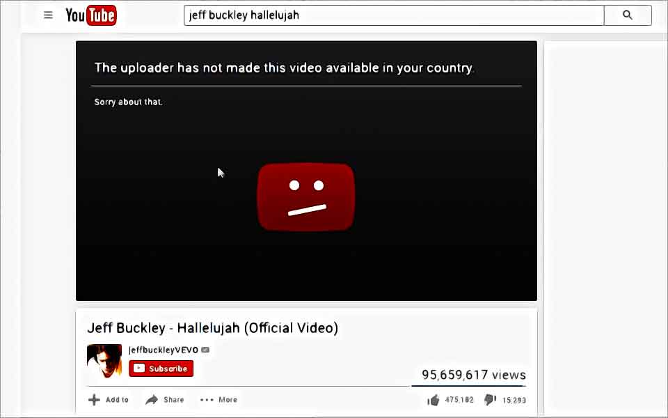 Débloquer une vidéo bloquée sur youtube