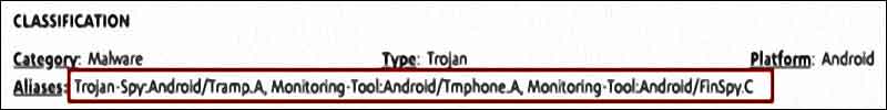 Fichiers suspects sur Android