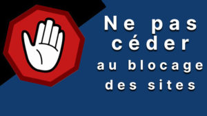 Attention site bloqué
