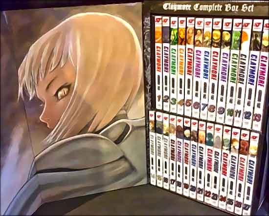 27 tomes manga Claymore sont sortis au Japon