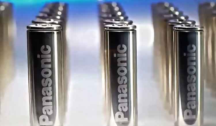 Batteries Panasonic pour Tesla