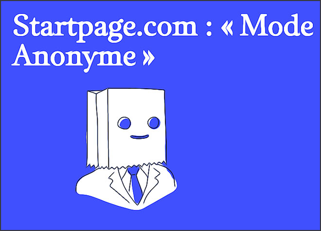 Le mode anonyme de Startpage