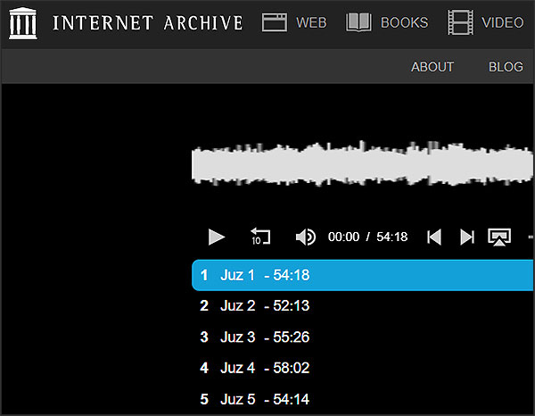Internet Archive (Audio)