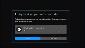 free hevc codec for windows 10