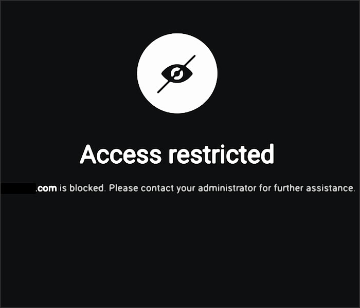 access restricted