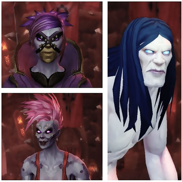 personnalisation des personnages dans wow
