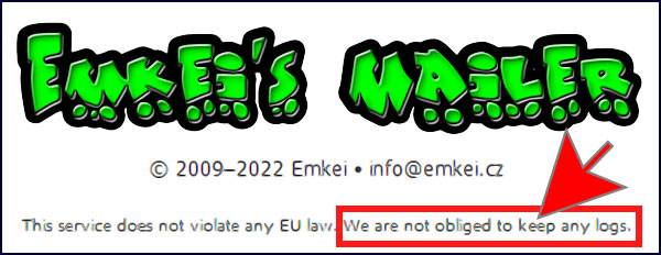emkey mailer banner