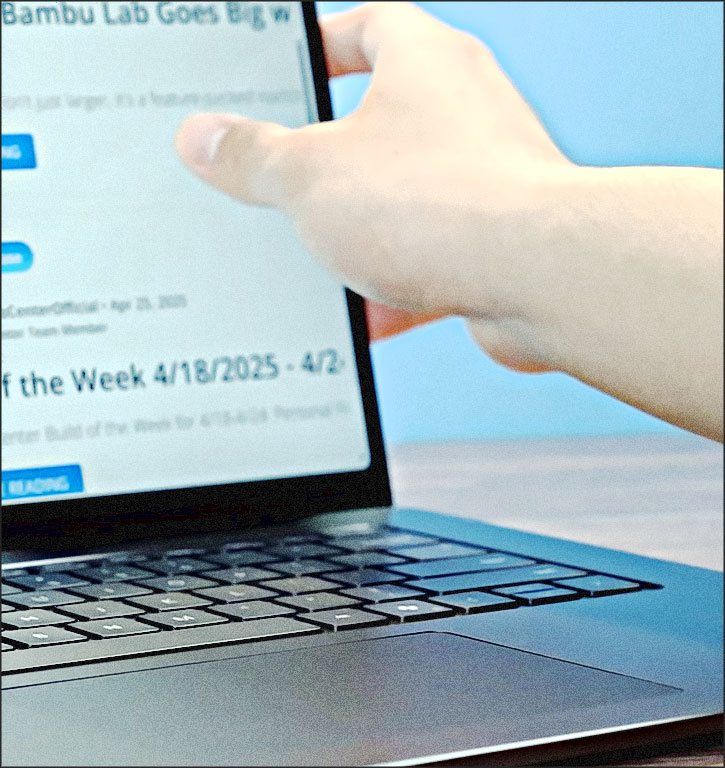 ecran tactile microsoft