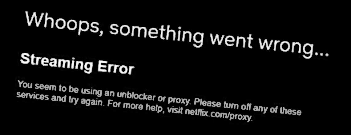 streaming error netflix