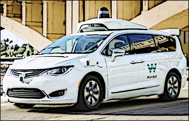 voiture taxy waymo