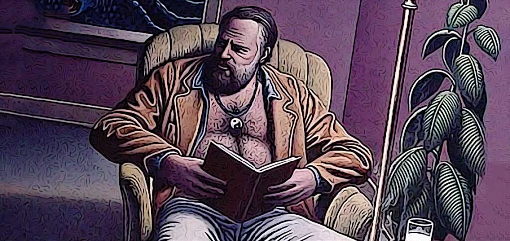 philip k dick lisant un livre