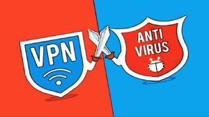 dessin vpn contre antivirus