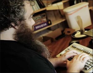 patrick rothfuss en train d ecrire