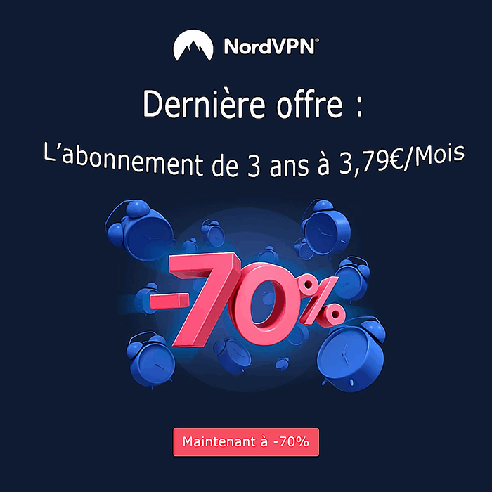 nordvpn banniere derniere offre