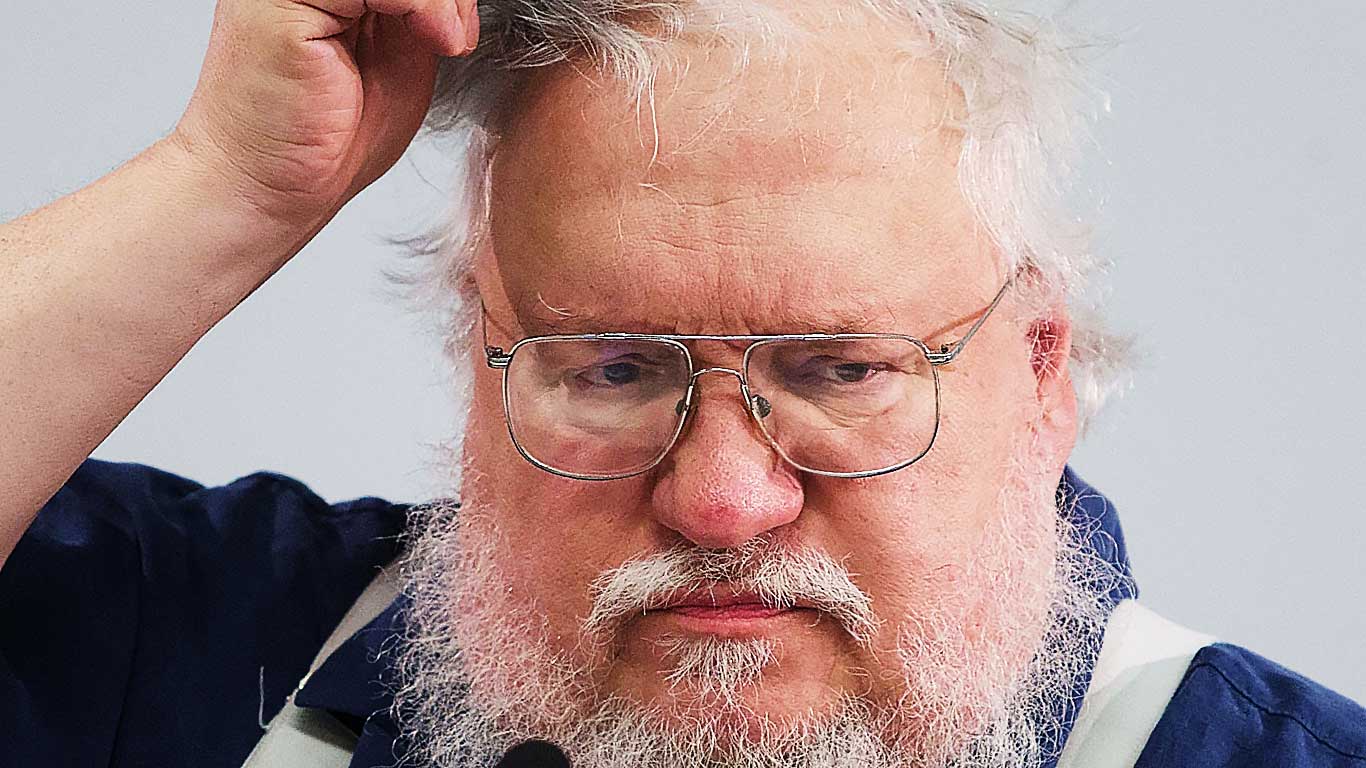 george rr martin portrait