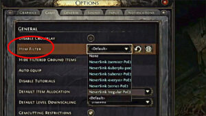 install item filter poe2