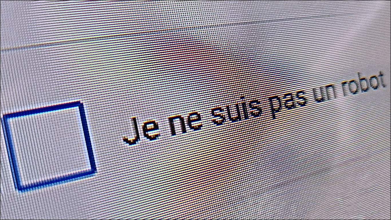 captcha je ne suis pas un robot