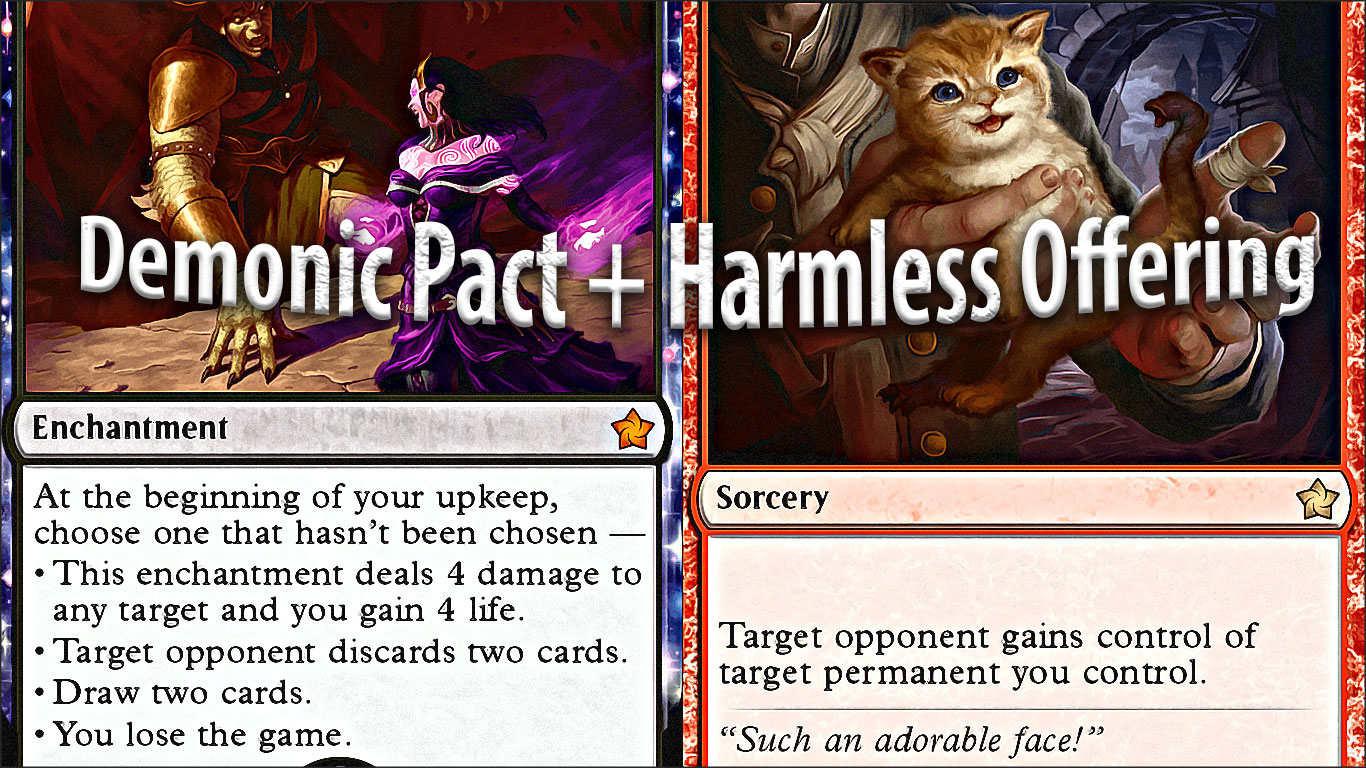 demonic pact harmless offering magic