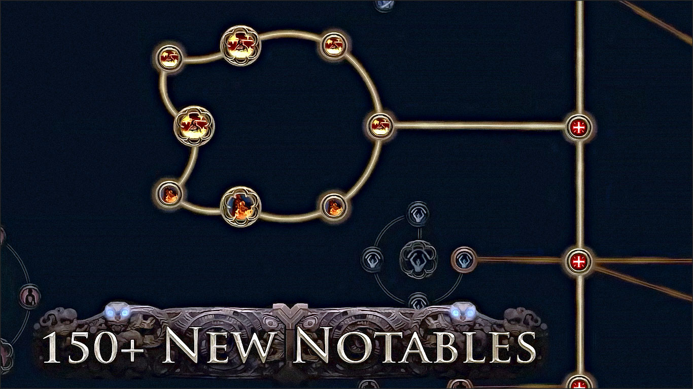 poe2 patch03 150 new notables