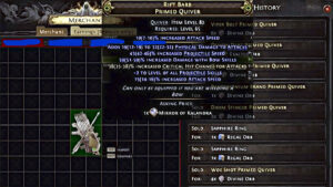 vente carquois poe2