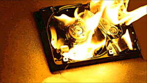 bruler un disque dur