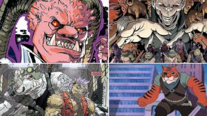 mechants dans bandes dessinees