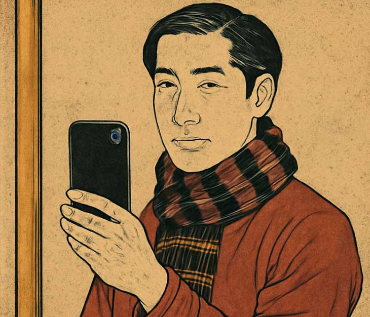 portrait style ukiyo e