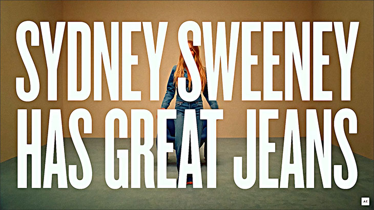 sydnay sweenay has great jeans