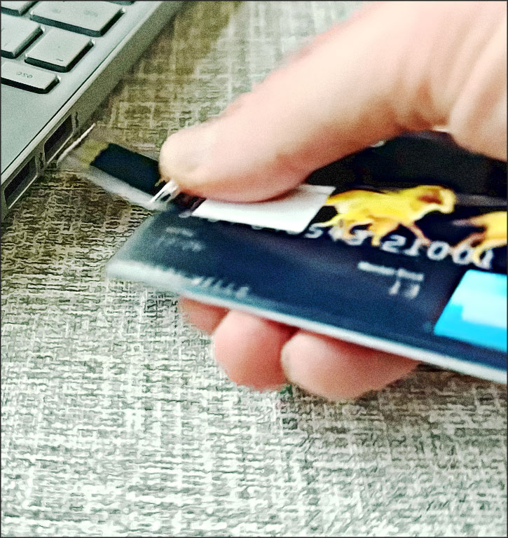 carte bancaire usb