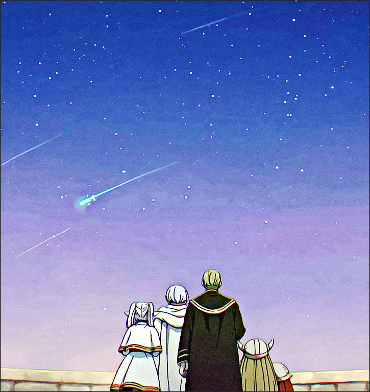 frieren regarde etoiles