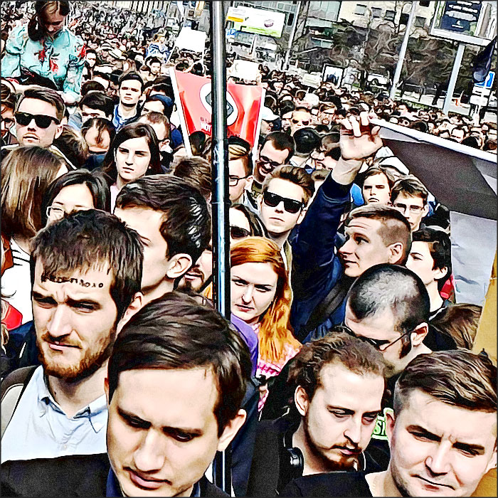 Manifester pour la liberté