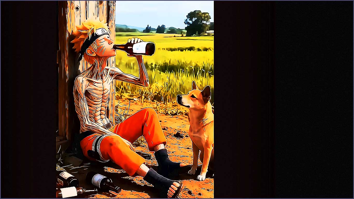 naruto sdf alcoolique