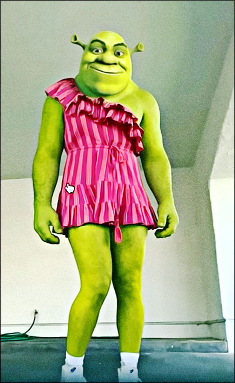 ai shrek danse