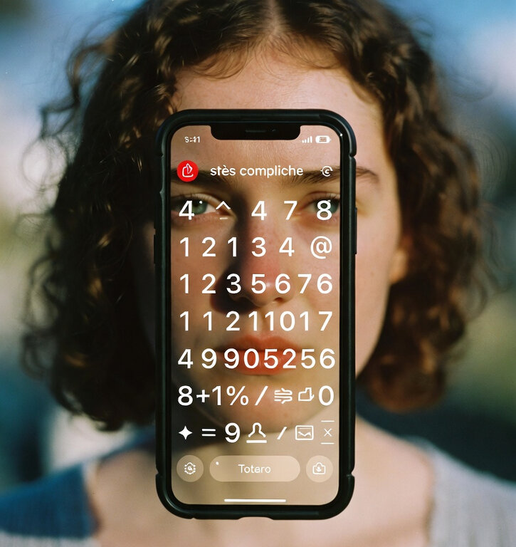 femme motsdepasse chiffres