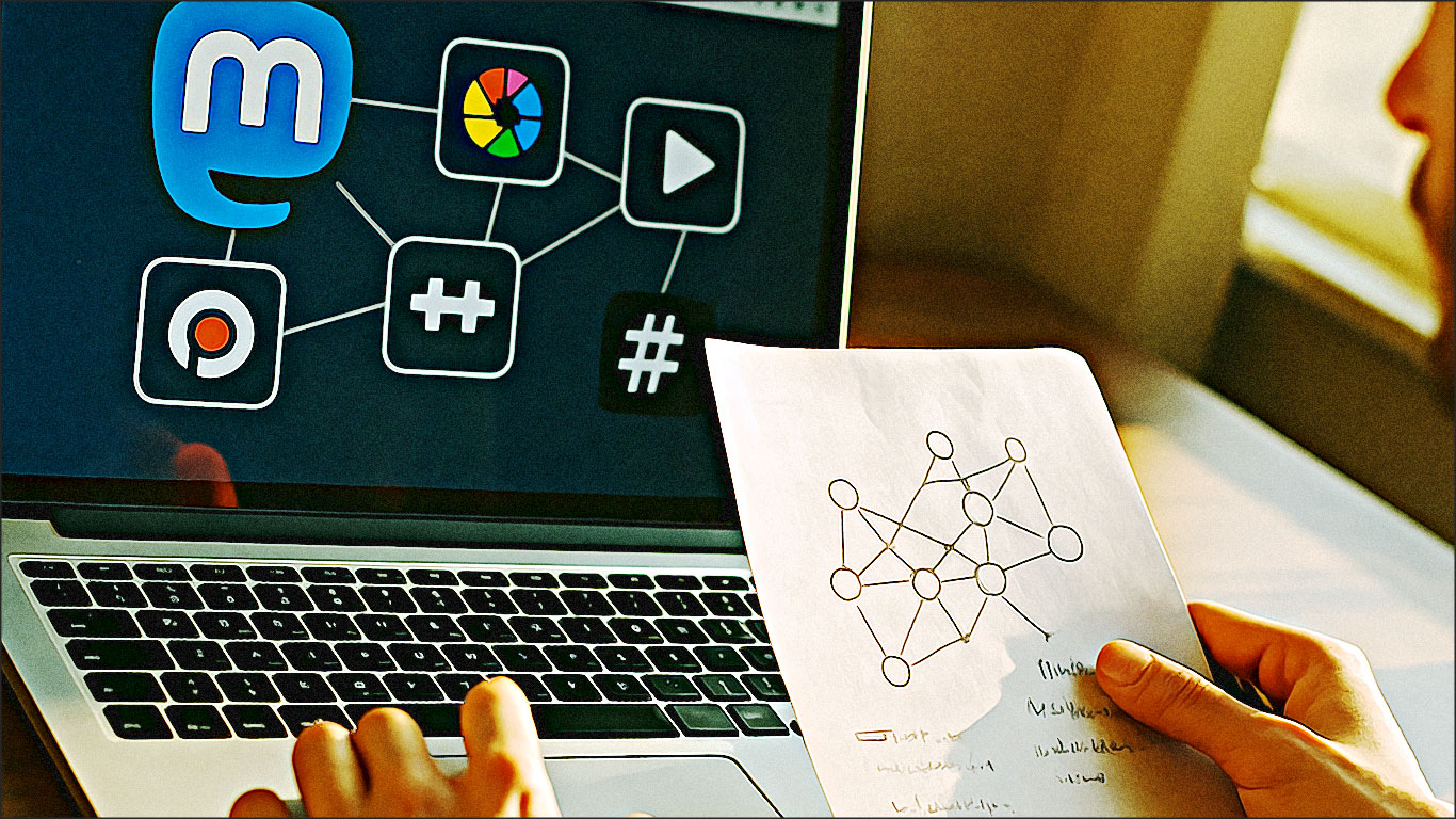 geek devant mastodon le rs