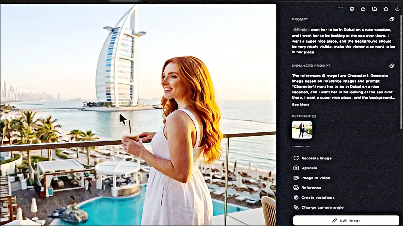 influenceuse virtuelle cree par ia