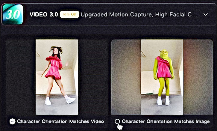 kling ai character orientation