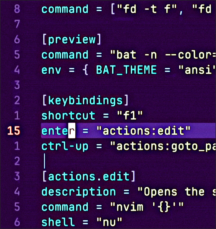 television code linux