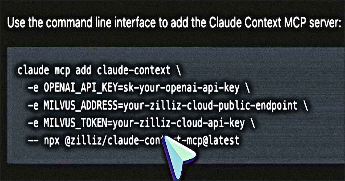 commande utiliser mcp claude context