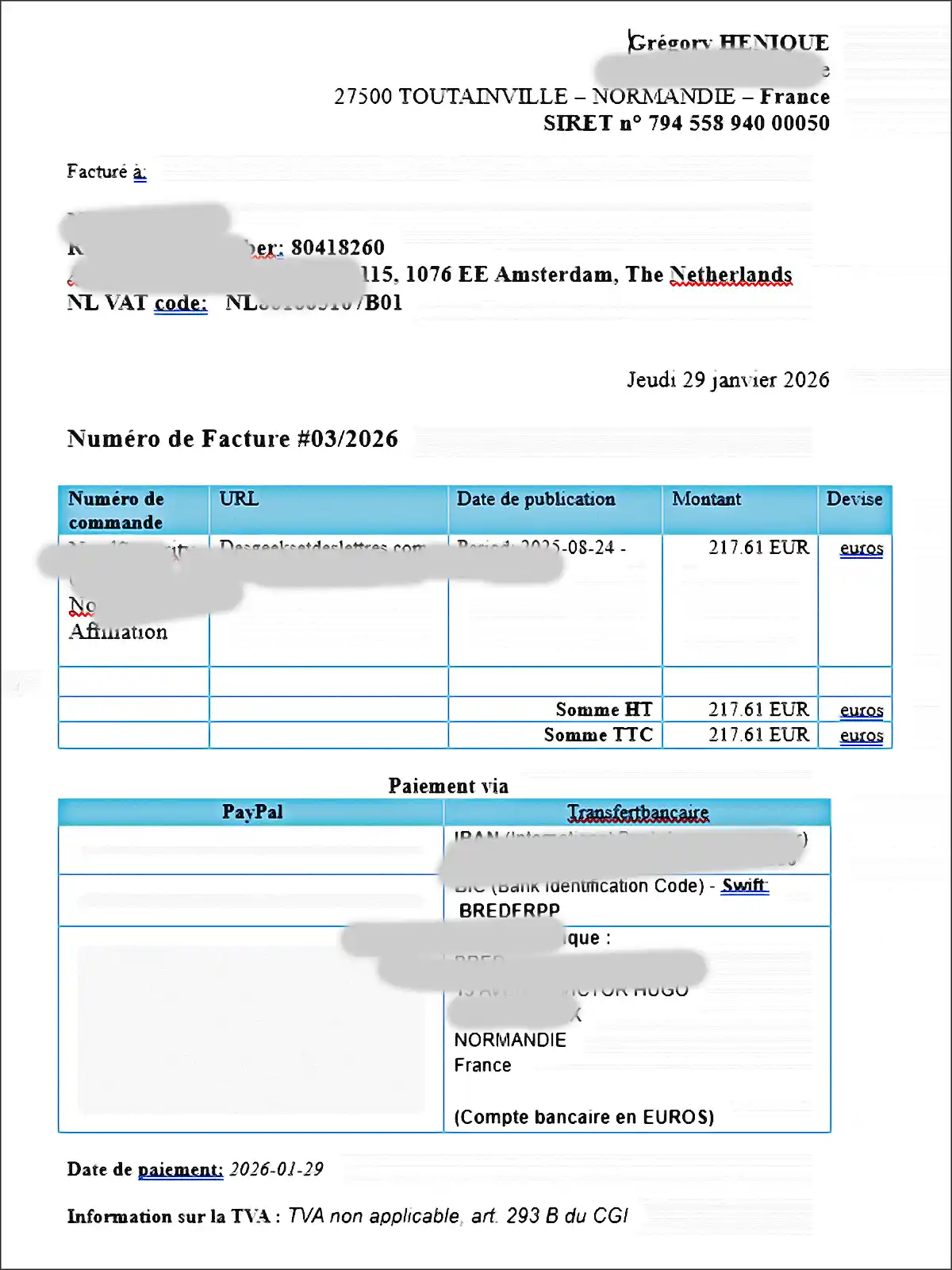 modele de facture desgeeksetdeslettres com