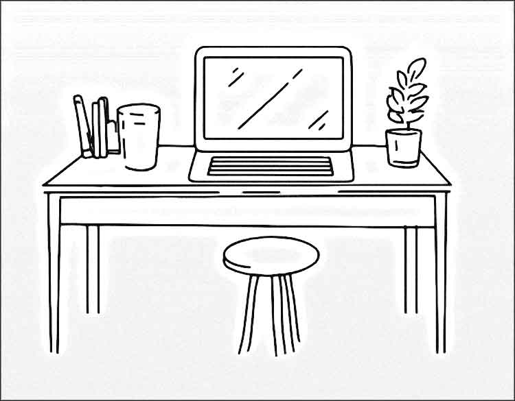 dessin travail a domicile